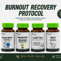 Burnout Recovery Protocol wellness support system by PMR Nutrition