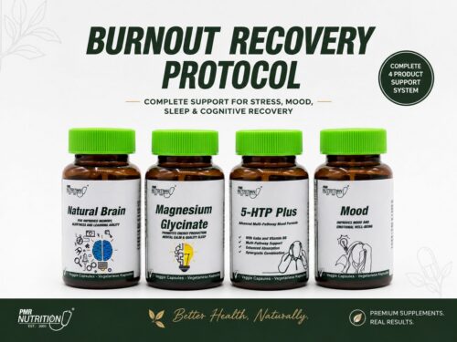 Burnout Recovery Protocol wellness support system by PMR Nutrition